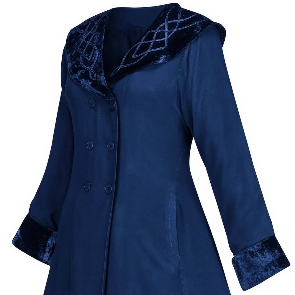 Kelly Celtic Coat in Navy PL